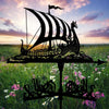 Viking Battle Ship Stainless Steel Weathervane MW008