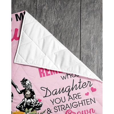 To My Daughter - From Mom - A327 - Premium Blanket