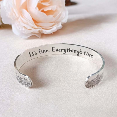 It's Fine Everything's Fine Bracelet