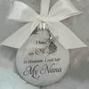 Christmas Ornaments Feather Ball - Angel In Heaven Memorial Ornament