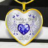 Daddy's Girl Heart Necklace