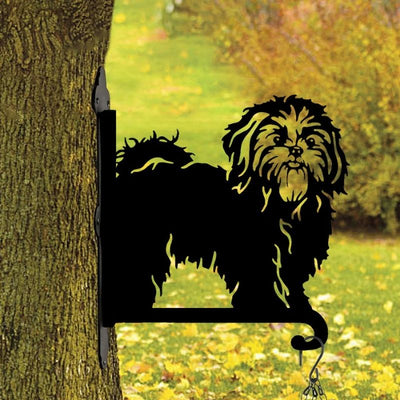 Shih Tzu Metal Hanging Bracket Plant Stand PS014