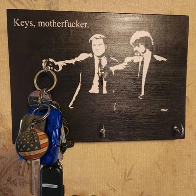 Funny Fiction Key Holder