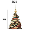 Book Tree Ornament, Perfect Gift For Book Lovers