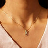 For Unbiological Daughter - Linked Together Necklace