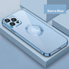 New Version 2.0 Transparent Electroplated iPhone Case With Camera Protector