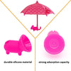 Cute Mobile Phone Holder with Sun Umbrella