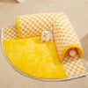 Cat Tunnel Bed Dog House Central Mat Soft Plush Material DIY Cats Play Mat Cat Activity Rug Toy for Interactive Exercise(Free Shipping)