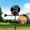 American Water Spaniel Dog Stainless Steel Weathervane MW067