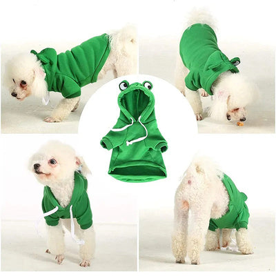 Cute Frog Pet Clothes