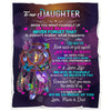 Special Gift For Your Daughter On A Birthday or For Your Daughter Living Far From Home - A651 - Premium Blanket