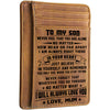 Mum To Son - No Matter What I Will Always Love You - Card Wallet