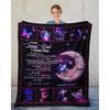 To My Dad - From Daughter - Butterfly A316 - Premium Blanket