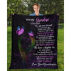 To My Grandma - From Granddaughter - A319 - Premium Blanket