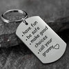 Have Fun Be Safe Make Good Choices and Call Your Grandma/Grandpa Keychain