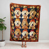 Retriever Autumn Vibes Blanket - D240 - Premium Blanket