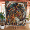 Horse Native Blanket - D247 - Premium Blanket