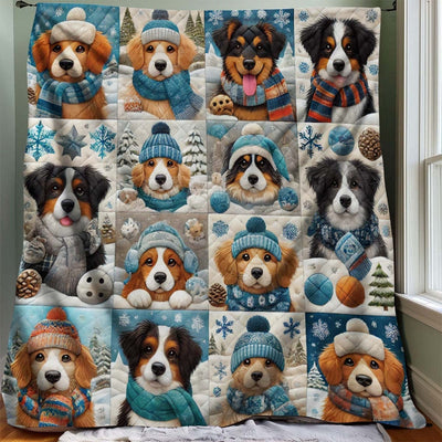 Winter Dog Blanket - D273 - Premium Blanket