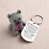 Dad To Son - Be The Great Man - Inspirational Keychain