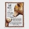 I Love You - A934 - Brown Bear Premium Blanket