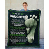 To My Daughter - From Dad - A324 - Premium Blanket