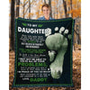 To My Daughter - From Dad - A324 - Premium Blanket