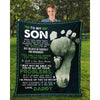 To My Son - From Dad - A324 - Premium Blanket