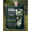 To My Son - From Dad - A324 - Premium Blanket