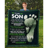 To My Son - From Mom - A324 - Premium Blanket