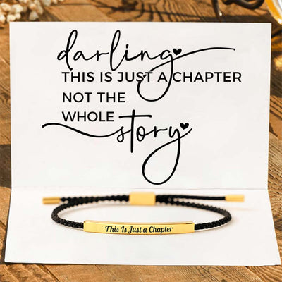 This Is Just a Chapter Not the Whole Story Tube Bracelet