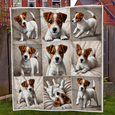 Jack Russell Blanket - H212 - Premium Blanket