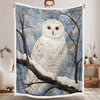 Snow Owl Serenity Blanket - H225 - Premium Blanket