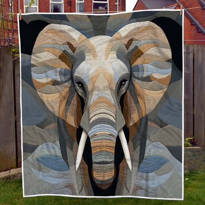 Stunning Elephant Blanket - H237 - Premium Blanket