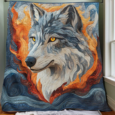 Majestic Wolf Blanket - H273 - Premium Blanket