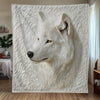 Ethereal White Wolf Blanket - H349 - Premium Blanket