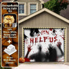 Help Us! Halloween Garage Door Covers HC007