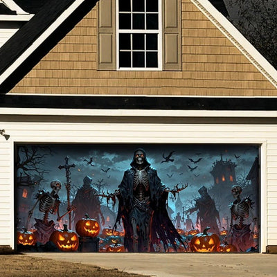 Cursed Night Halloween Garage Door Covers HC012