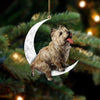 Cairn Terrier Sit On The Moon Ornament MO043