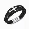 To My Son Love You Forever Cross Bracelet - Card027