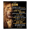 To My Son - From Dad - A322 - Premium Blanket