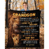 To My Grandson - From Grandpa - A322 - Premium Blanket