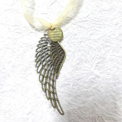 Christmas Ornaments Angel Wings Bell Memorial Christmas Gift