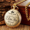 To My Son - Vintage Pendant Pocket Watch