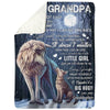 To My Grandpa - From Granddaughter  - A371 - Premium Blanket