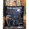 To My Daughter - From Mom - A323 - Premium Blanket