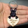 Scottish Terrier What Greater Gift Than The Love Of A Dog Acrylic Keychain GG062