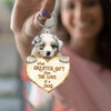 Australian Shepherd What Greater Gift Than The Love Of A Dog Acrylic Keychain GG084