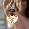 German Shepherd What Greater Gift Than The Love Of A Dog Acrylic Keychain GG102