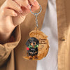 Dachshund Forever In My Heart Acrylic Keychain FK003