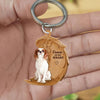 Dachshund Forever In My Heart Acrylic Keychain FK078